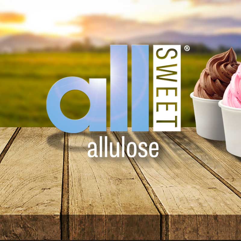 Allsweet Logo with ice cream