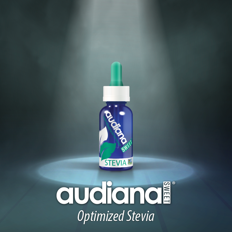 Image of AudianaSWEET® Logo and banner