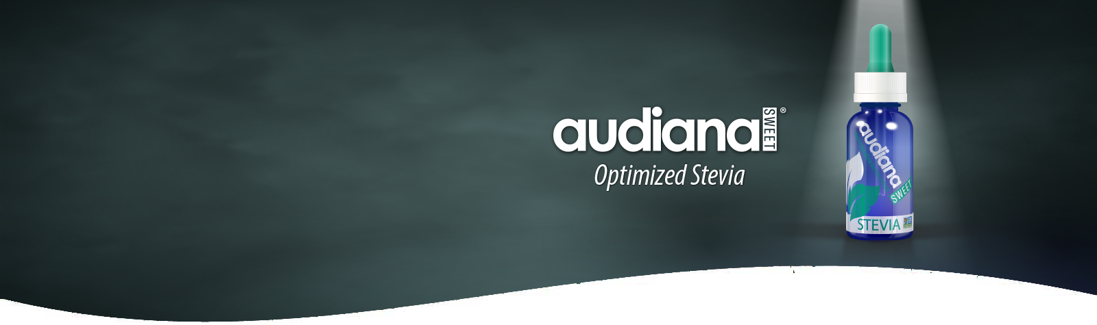 Image of AudianaSWEET® Logo and banner
