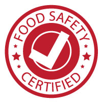 Food Safety Certified Badge